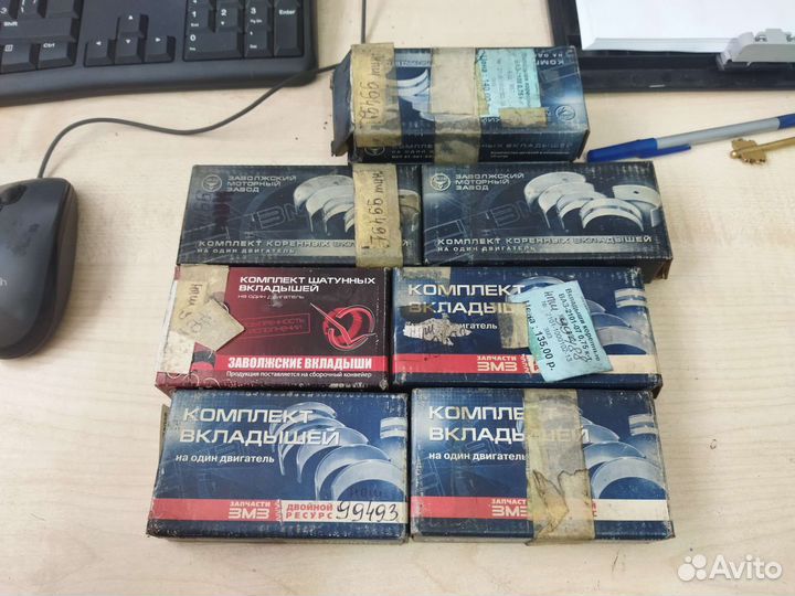 Вкладыши шатунные 2101-2112