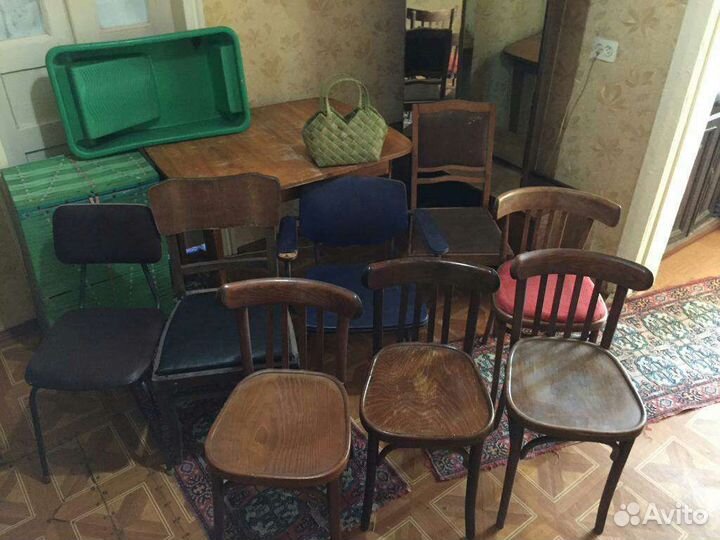 Стол СССР Стулья Зеркало