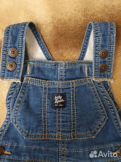 Детский джинсовый комбинезон Carters OshKosh 18М