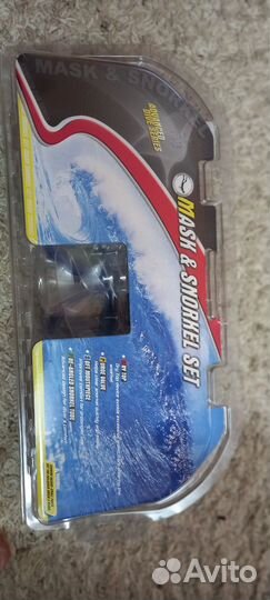 Новая маска с трубкой