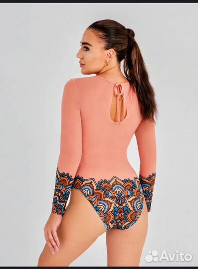 Купальник слитный SMART мандала spf 30