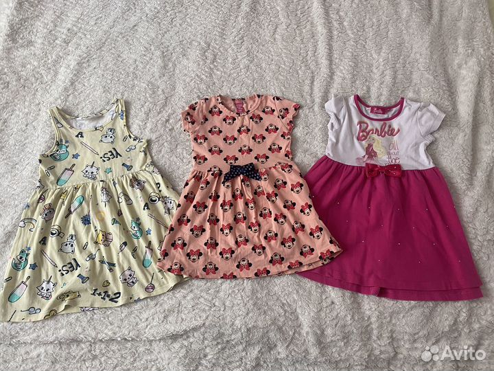 Детская одежда пакетом на девочку 92 98