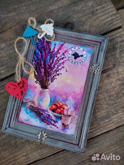 Ключница настенная, вешалка, сувенир из Коктебеля