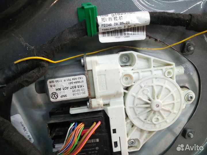 Электростеклоподьемник пер лев vw jetta2005-2011