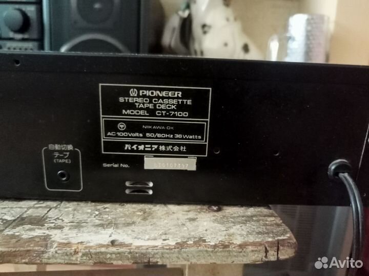 Кассетная дека Pioneer CT -7100