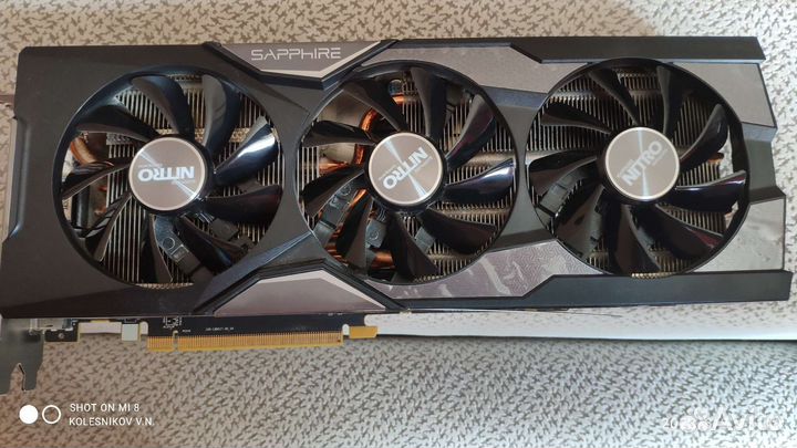 AMD Sapphire nitro R9 fury