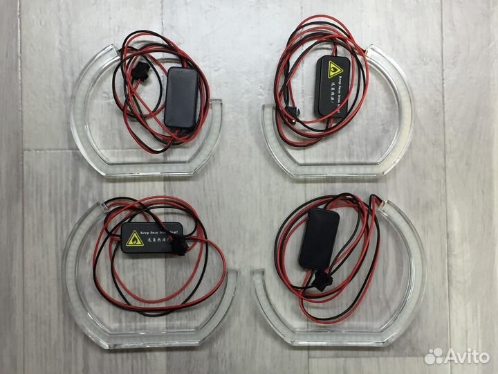 Ангельские глазки Crystal BMW E90 (Белый)