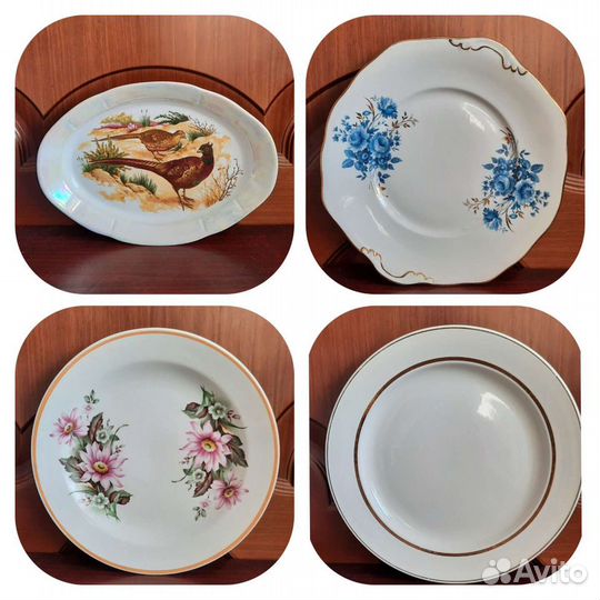 Фарфоровое блюдо