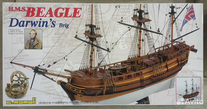 Сборная модель корабля