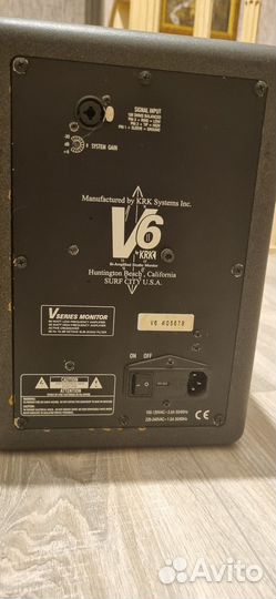 Студийные мониторы KRK v6