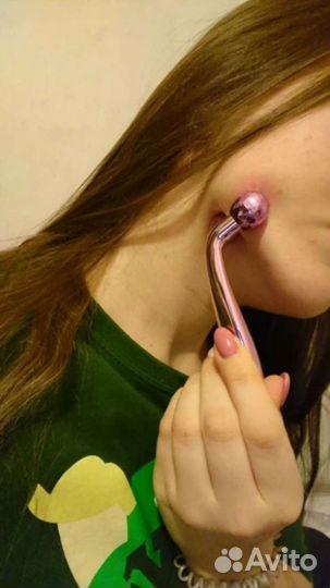 Массажер для лица новый