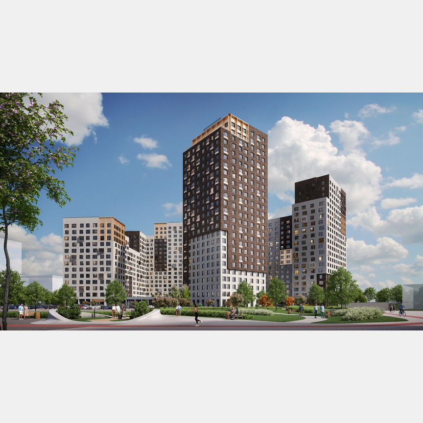 1-к. квартира, 33,4 м², 9/23 эт.