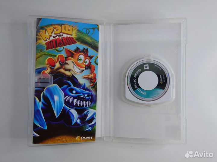 Крэш битва титанов PSP игра