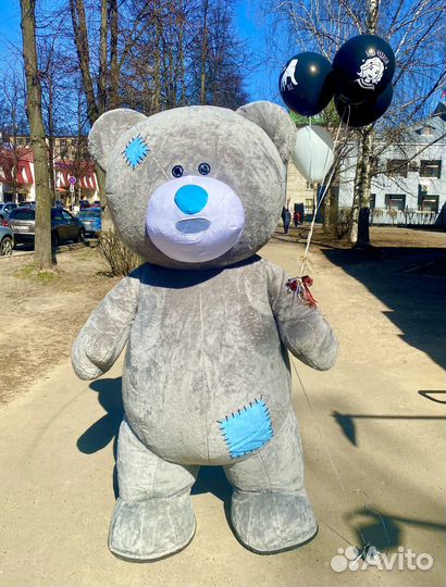 Белый мишка, Артур Пирожков, Чебурашка, ростовая