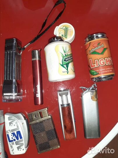 Коллекция зажигалки б/у, газовые, бензиновые