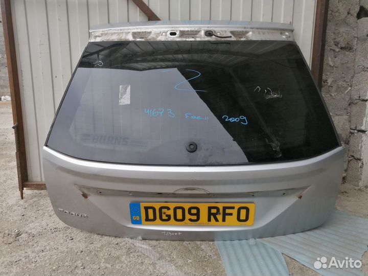 Крышка багажника Ford Focus 2 хэтчбек серебро