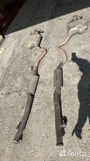 Выхлопная система от 6.2 на w222 мерседес