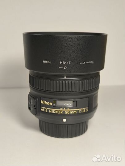 Объектив Nikon AF-S 50mm f/1.8G Коробка Гарантия
