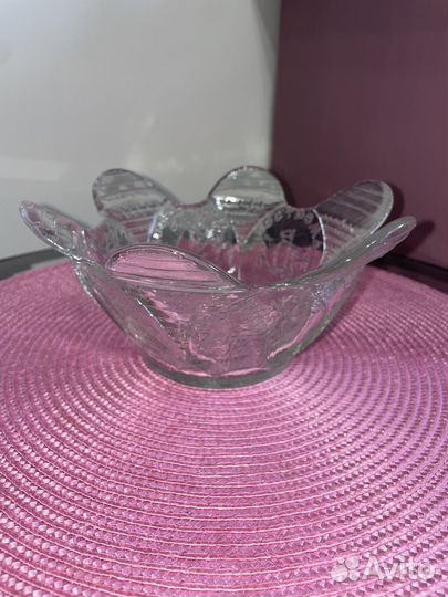 Ваза для фруктов СССР золотое кольцо