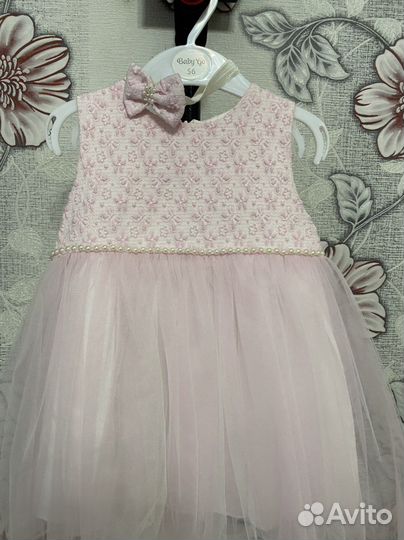 Нарядное платье для девочки 1 год