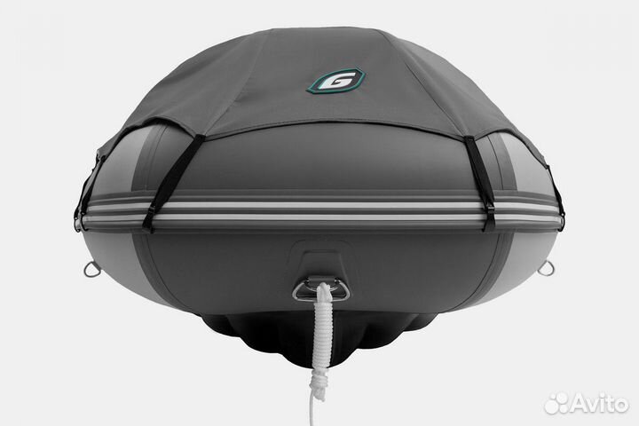 Лодка пвх Gladiator E350 Pro Серый