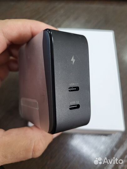 Зарядка Ugreen CD254 2xUSB-C 100W GaN