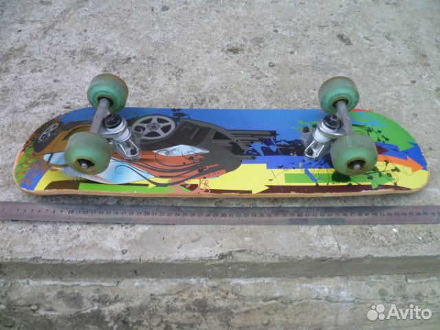 Скейтборд детский бу 60 х 15 см