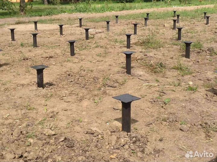 Винтовые сваи под ключ. Изготовим установим