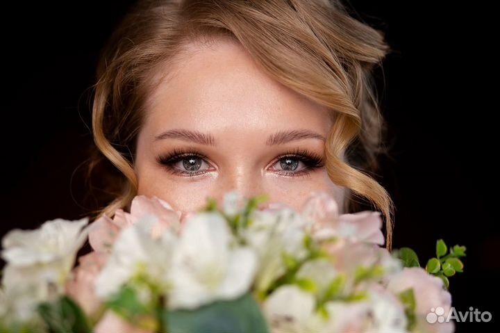 Визажист на свадьбу, фотосессию. Прически, локоны