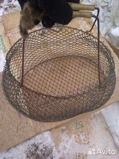 Сетка-садок для рыбы