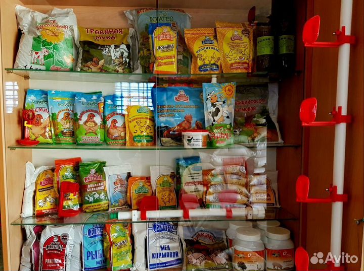 Зерно-корма-премиксы-кормушки-поилки