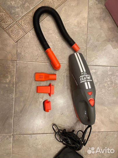 Автомобильный пылесос black decker