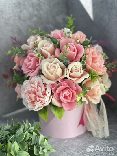 Букет из мыла