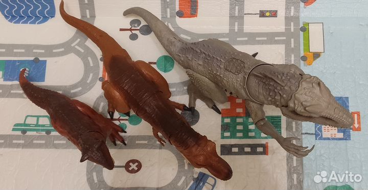 Динозавры jurassic world mattel Индоминус,мозазавр