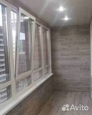 Остекление окон и балконов пвх