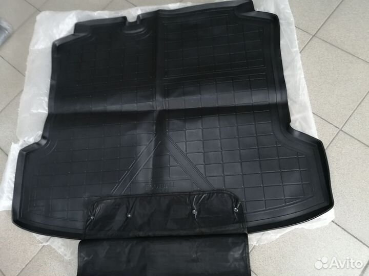 Коврик в багажник vw polo оригинал
