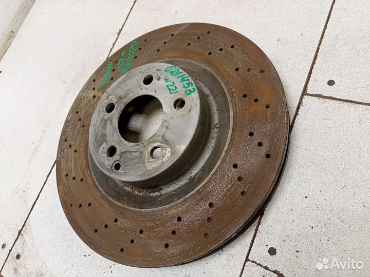 Диск тормозной Mercedes W221 S