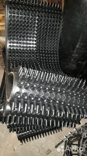 Полотно шипованое на кпк