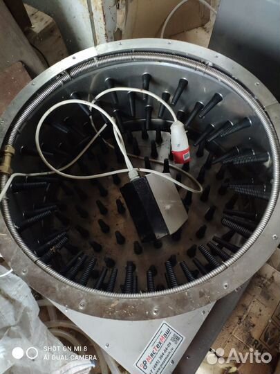 Перосъемная машина мтм-600А (380В) + Шпарчан