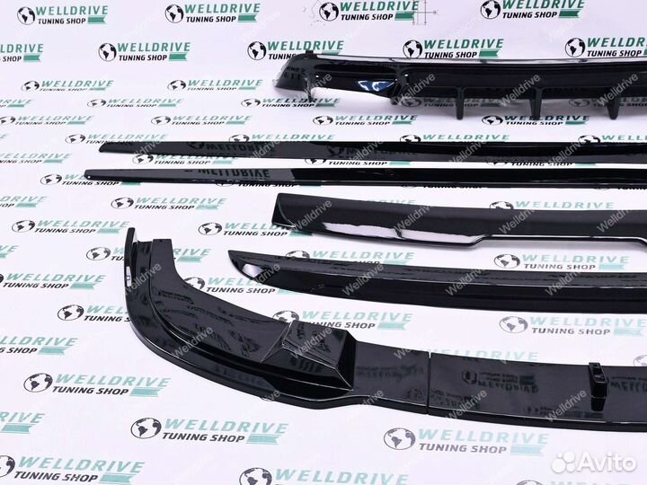 Обвес BMW 5 E60 M-Tech лезвия спойлеры