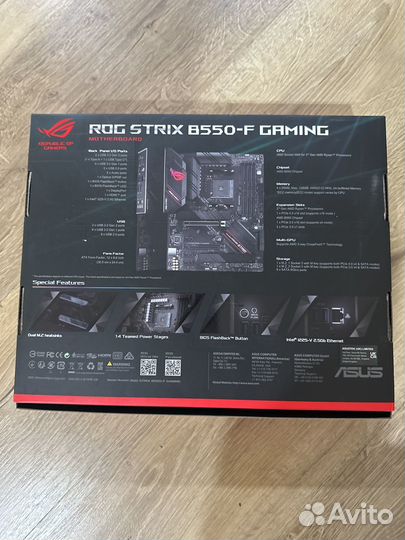 Asus ROG strix B550-F gaming Rayzen 7 5700x