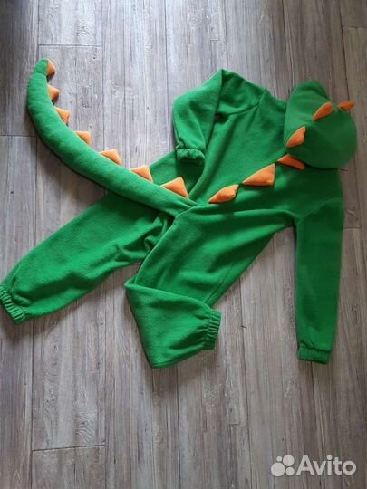 Новогодний костюм Кенгуруми динозаврик