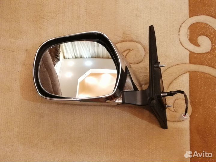Левое зеркало toyota land cruiser prado