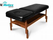 Массажный стол Relax Comfort черная кожа (№6)