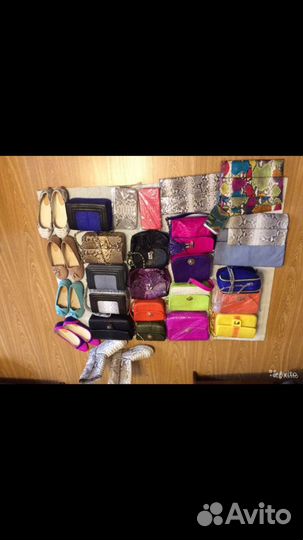 Новая сумка из питона ручная работа