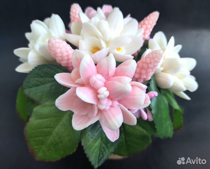 Мыльный букет