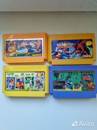 Картриджи dendy