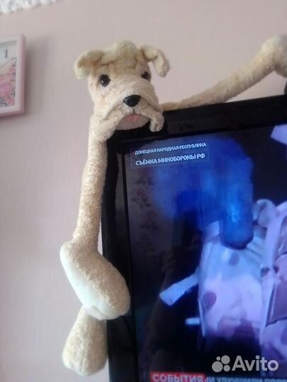 Игрушка мягкая собачка