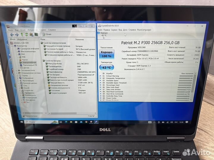 Dell latitude 7470, i7, QHD сенсор, 16GB, 256SSD