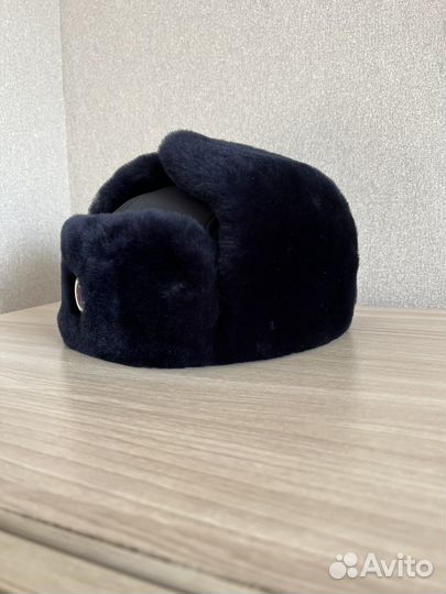 Шапка-ушанка меховая для сотрудников овд РФ